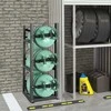 VEVOR Refrigerantų bakų laikiklis su 3 bakeliais