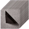 Savaime lipnios kiliminės plytelės 457 x 457 mm (10 vnt.) – Tamsiai ruda spalva