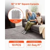 Savaime lipnios kiliminės plytelės 457 x 457 mm (10 vnt.) – Tamsiai ruda spalva