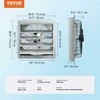 VEVOR sieninis ištraukimo ventiliatorius su žaliuzėmis 610 mm