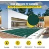 VEVOR Stačiakampis baseino dangtis 4,9 x 8,5 m žalias