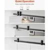 VEVOR Sulankstomo stumdomo durų bėgelio rinkinys 132 cm