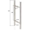 Andres Glass Solutions AD Durų rankena stiklinėms durims Premium