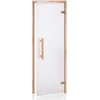 Andres Glass Solutions AD NATURAL stiklinės pirties durys, Matinis stiklas