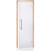 Andres Glass Solutions AD BENELUX stiklinės pirties durys, Matinis stiklas, 90 x 210, Juodalksnis, Matinė permatoma
