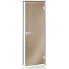 Andres Glass Solutions AD DORADO stiklinės pirties durys, 80 x 210, Bronzinė