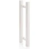 Andres Glass Solutions AD durų rankena stiklinėms durims L-400, balta