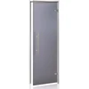 Andres Glass Solutions AD LIGHT stiklinės durys turkiškoms pirtims, Matinis stiklas, 70 x 190, Matinė pilka