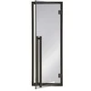 Andres Glass Solutions AD MODERN stiklinės pirties durys, pilka stiklo spalva, 70 x 200