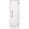 Andres Glass Solutions AD PREMIUM LIGHT stiklinės pirties durys, Matinis stiklas, 70 x 190, Drebulė, Matinė permatoma