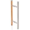 Andres Glass Solutions AD PREMIUM LIGHT stiklinės pirties durys, Termo drebulė, 70 x 190