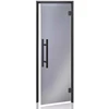 Andres Glass Solutions AD PREMIUM stiklinės durys turkiškoms pirtims, 70 x 190, Pilka