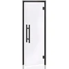 Andres Glass Solutions AD PREMIUM stiklinės durys turkiškoms pirtims, 80 x 190, Permatoma