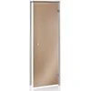 Andres Glass Solutions AD stiklinės durys turkiškoms pirtims, Bronzinis stiklas, 80 x 210