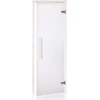 Andres Glass Solutions AD stiklinės pirties durys, Baltas rėmas, 90 x 210, Permatoma