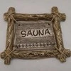 Timo Keraamika Durų lentelė SAUNA su rėmu