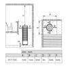 Elektrinė pirties krosnelė - HARVIA Cilindro Juodas Steel PC110E 10,8 kW