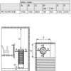 Elektrinė pirties krosnelė - HARVIA Cilindro PC70 6,8 kW