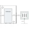 Elektrinė pirties krosnelė - HUUM CORE, juoda 10,5 kW