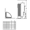 Elektrinė pirties krosnelė – SAWOTEC Tower Corner, su valdymo pultu, TH3-60NB-CNR