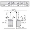 Harvia Oy Elektrinė pirties krosnelė - HARVIA Topclass Combi KV90SE 9,0 kW