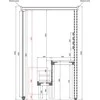 Harvia Oy Pirties kabina, 150x120cm