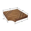 Kampinis gulto elementas moduliniams pirties gultams, pušies mediena 654x654 mm