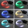 Sieninis šviestuvas LED RGB apšvietimas šviesolaidinis SPALVOTOS ŽVAIGŽDĖS 2 m.