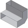 Metiksa Alkūnė siaura 50x150, 90°
