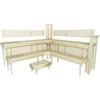 Modulinis pirties gultas PREMIUM, Drebulės mediena, 2600 x 2690 mm