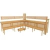 Modulinis pirties gultas PREMIUM, juodalksnio mediena 3200 x 3290 mm