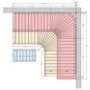 Modulinis pirties gultas PREMIUM, juodalksnio mediena 2000 x 2090 mm