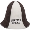 Namu Tekstile Pirties kepurė - PIRTIES ŠEFAS, dryžuota