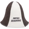 Namu Tekstile Pirties kepurė - PIRTIES ŠEIMININKĖ, dryžuota