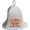 Pirties kepurė - KARALIUS, balta