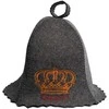 Pirties kepurė - QUEEN, pilka