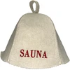 Pirties kepurė - Sauna, raudonu užrašu
