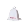 Pirties kepurė - Sauna, raudonu užrašu
