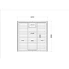 Pirties namelis - HARVIA Kaski 220-P