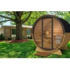Pirties namelis - Pool sauna, be stiklo