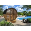 Pirties namelis - Pool sauna, su stiklu
