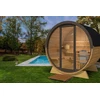 Pirties namelis - Pool sauna, su stiklu