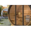 Pirties namelis - Pool sauna, su stiklu