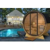 Pirties namelis - Pool sauna, su stiklu