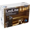 Sieninis šviestuvas Sauflex Saunos apšvietimas LedLite 9, auksinis