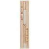 Smėlio laikrodis pirčiai SAUFLEX H002 - 15 min, baltas, pušis