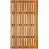Sustiprintos grindų grotelės, Termo-drebulė, 600x1000x43 mm
