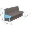 WEDI garinės pirties gultas 1000mm