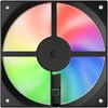 1STPLAYER FA1, 120 mm RGB korpuso ventiliatorius, juodas