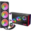 1STPLAYER TS1 360, 360 mm AIO procesoriaus aušintuvas, ARGB, juodas